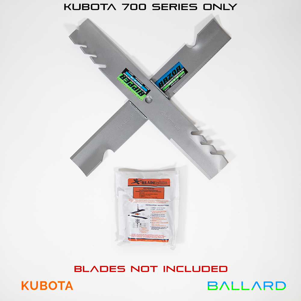 X Blade Triple Pack (2 ½” wide blade - (1 1/8″ center hole) image number null