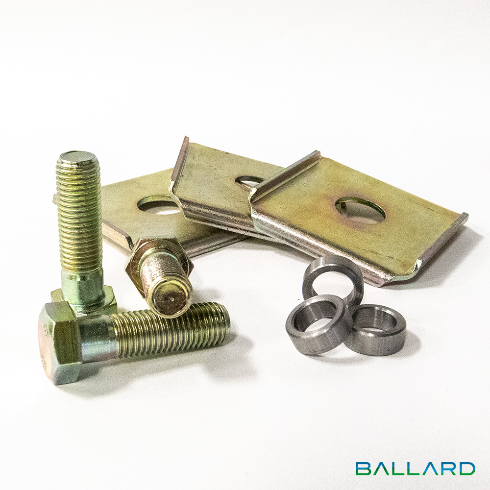 GOLD Hybrid  Mower Blades: 16 1/2" Long,  2.5" Wide,  7/8" Center Hole, Thickness- .203"(Three Blades) image number null