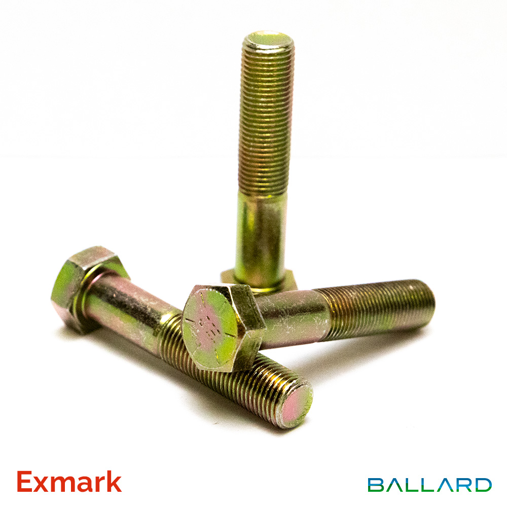 GOLD Hybrid  Mower Blades: 16 1/4" Long,  2.5" Wide,  15/16" Center Hole, Thickness- .203"(Three Blades) (EXMARK & TORO) image number null